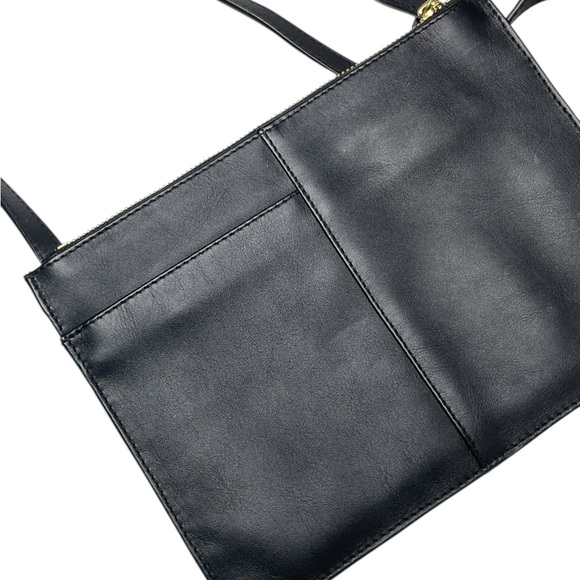 Radley London Pockets Medium Zip-Top Leather Crossbody Black - Picture 3 of 8